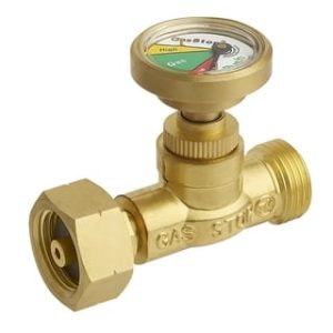 Vanne d’arrêt GasStop pour bombonne de gaz propane Version Pays-Bas