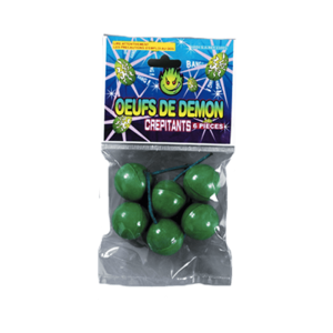 Oeufs de démon crépitant
