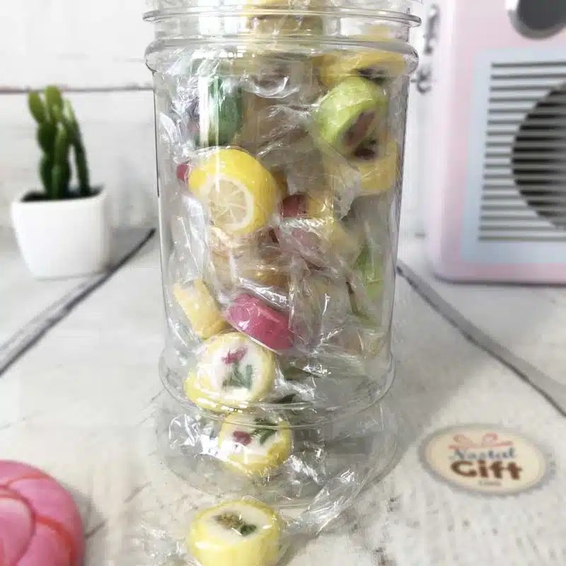 Bonbonnière maman – Bonbon rock Fruit x40 “Joyeuse fête des mères” – Image 3